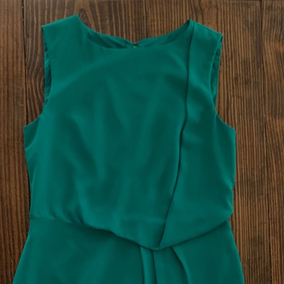 H by Halston Emerald Green Sleeveless Dress - Picture 6 of 9